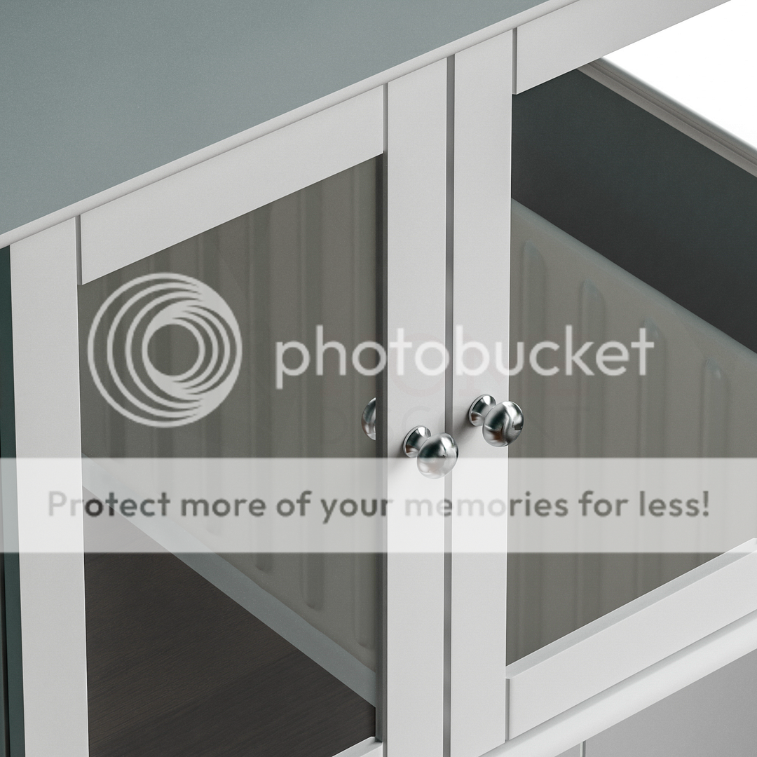 Bathroom Single Double Door Wall Mounted Tallboy Cupboard MDF